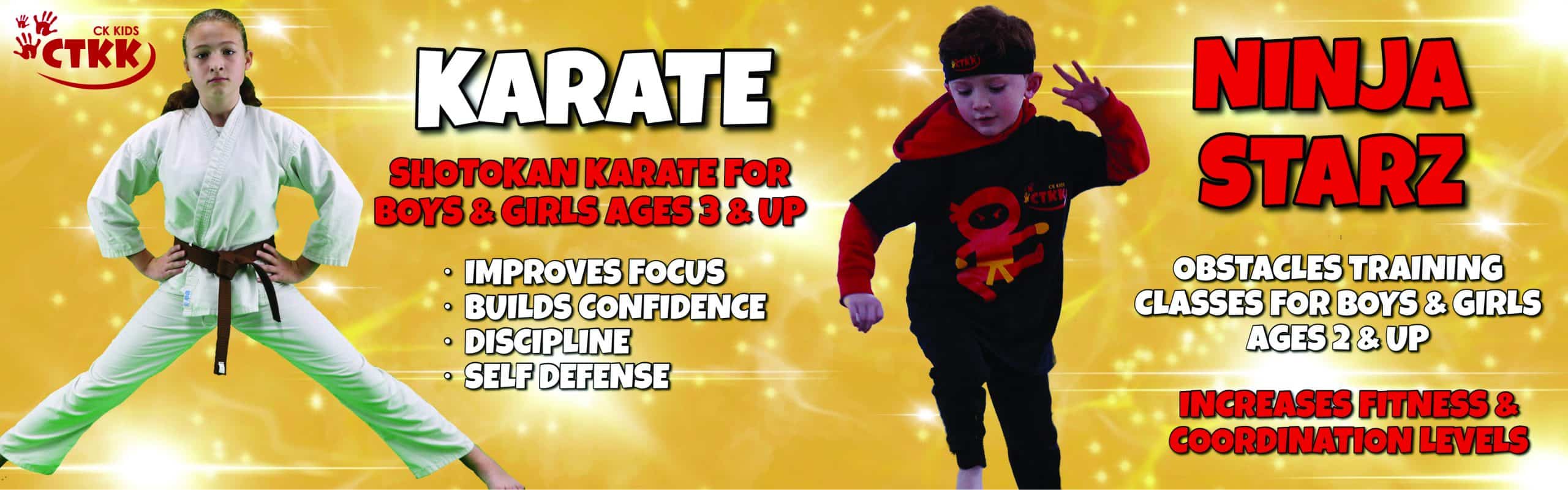 Karate & Ninja Banner