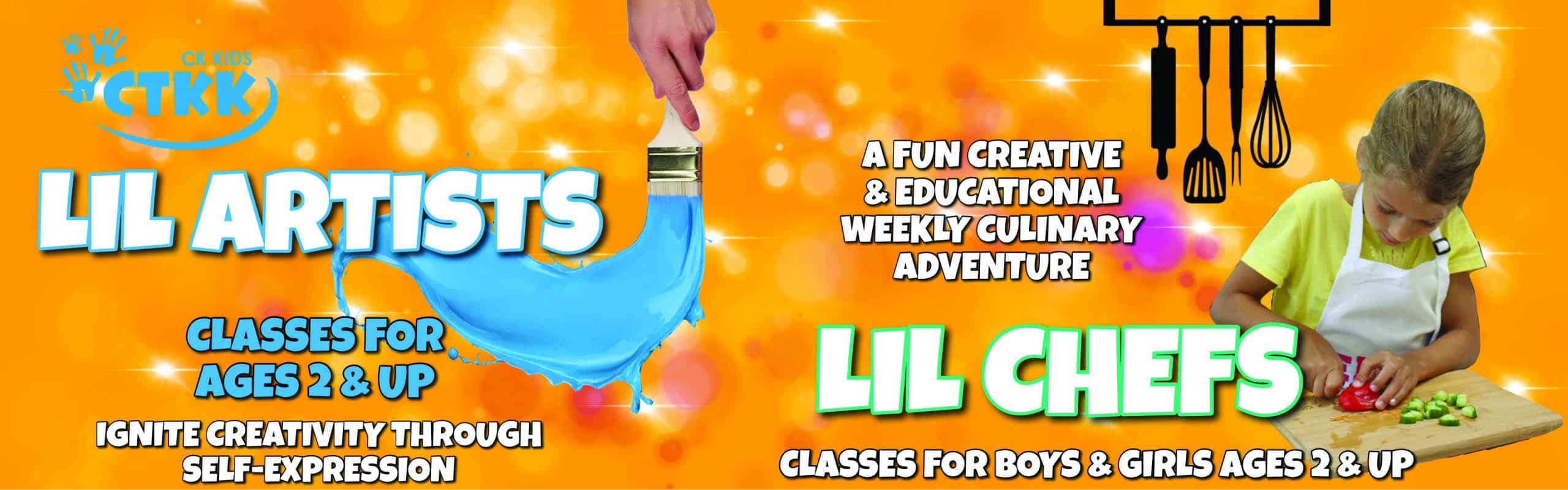 LiL Artists & Chef Banner