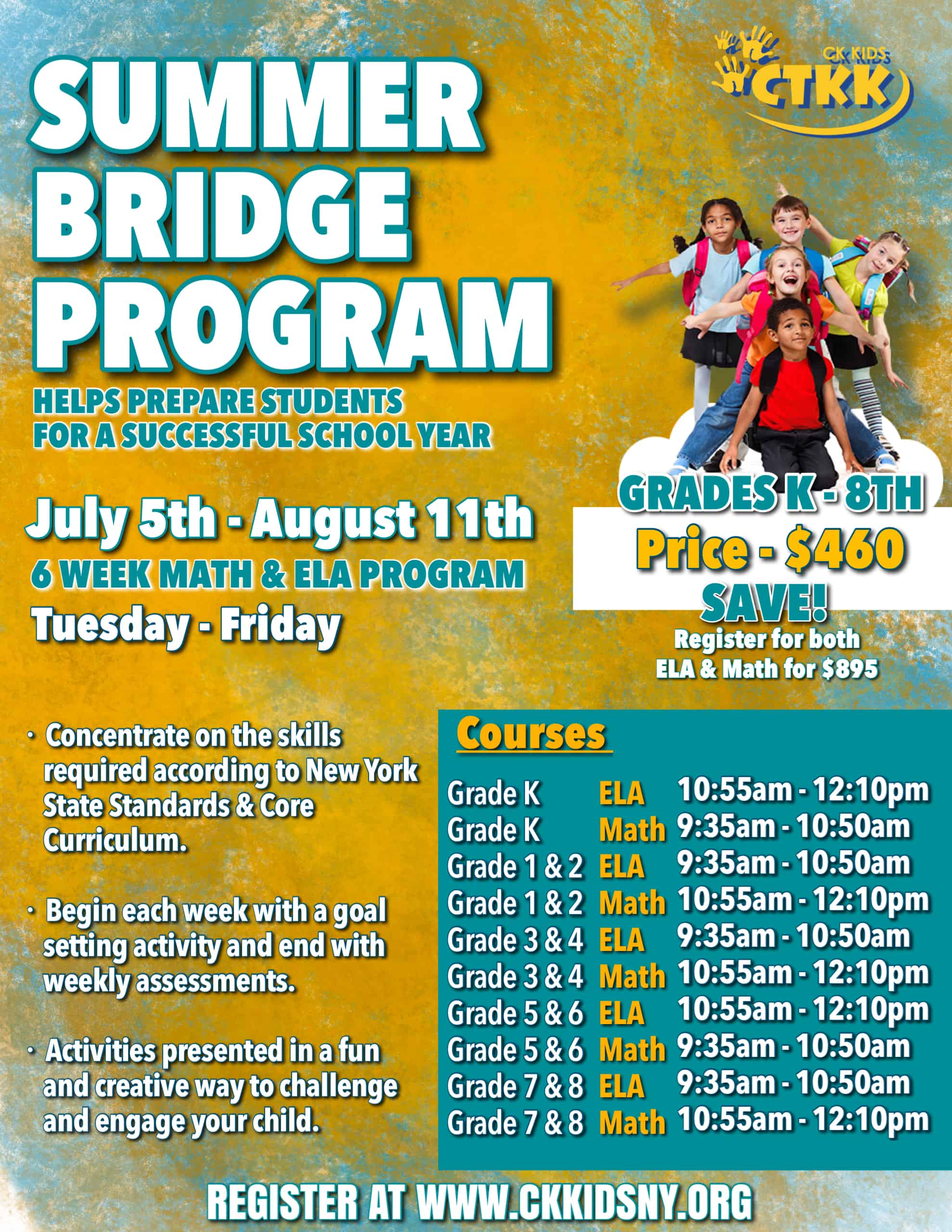 Summer Bridge Program CTK Kids