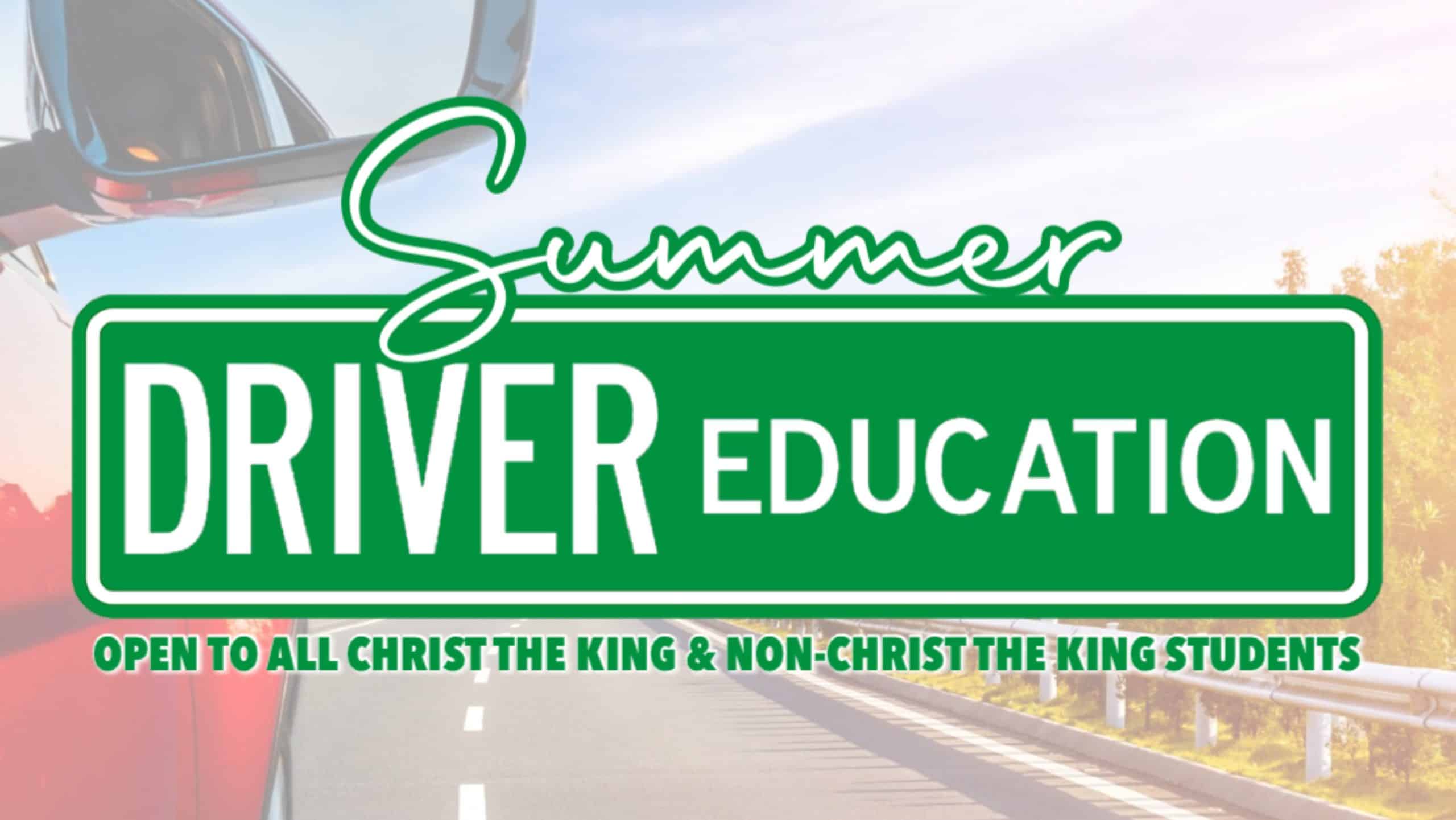 Summer Driver education