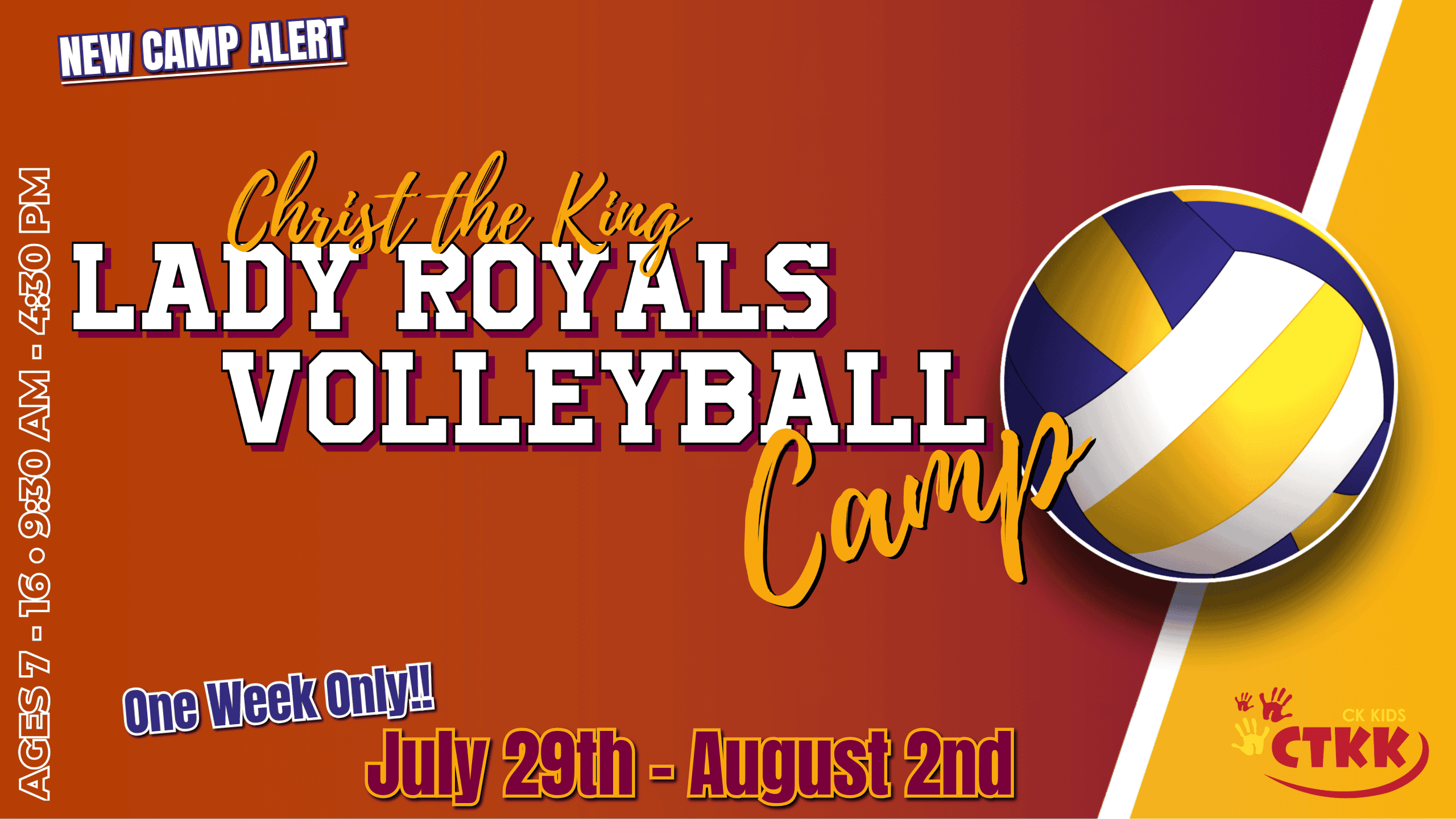 Lady royal Volleyball 2024 Ad